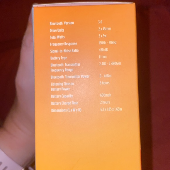 HP| Bluetooth Speaker Portable NIB Host Pick NIB - Picture 7 of 7